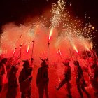 L'encesa dels Diables, a les portes del Santuari.