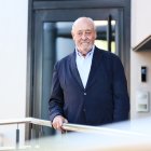 El presidente de la Federació Catalana de Futbol, Joan Soteras.