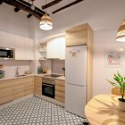 Interior d'un habitatge reformat integralment al carrer dels Metges de Valls, amb subvenció de l'Ajuntament.