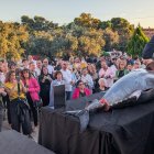 Demostración de 'kaitai', el milenario arte japonés el corte del atún rojo.