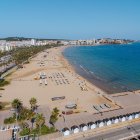 Imagen aérea de la playa de Llevant de Salou.