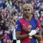 Lamine Yamal, jugador del FC Barcelona.