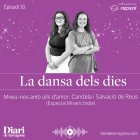 Òria Valls i Àngela Marín presenten l'últim programa de la primera temporada del pòdcast