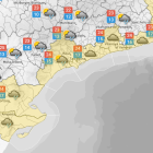La previsió del temps per aquest dilluns 13 d'octubre