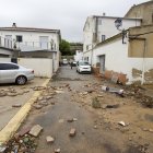 Imagen de los estragos causados por la dana Alice en Godall