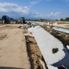 Estat de la carretera C-12 entre Tortosa i Amposta