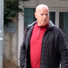 El padre de Rosa Peral, Francisco Peral, a la salida del juzgado de Vilanova i la Geltrú