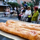 La coca elaborada pel Forn Sistaré.