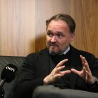 El comisario de Energía y Vivienda, Dan Jørgesen, durante una entrevista en la sede de la Comisión Europea