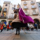La ballada de gegants de la Colla La Pessigolla i la recreació de la Revolta del Vi han donat per iniciada la Fira de Santa Úrsula