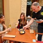 Primers comensals que proven les tapes de tardor.