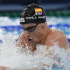 Carles Coll, durante la Copa del Mundo en Westmont.