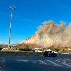 Uno de los últimos incendio forestales en Calafell.