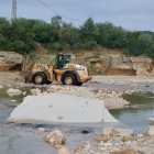 Obres en marxa al barranc de la Galera, a Masdenverge.