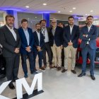 Un moment de la inauguració del nou concessionari.