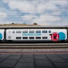 Un tren de alta velocidad de la compañía OUIGO
