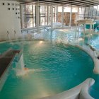 Parte de las intalaciones de Aquatònic, en Termes de Montbrió.