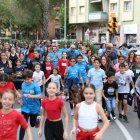 El testimoni del Correllengua de Reus va recórrer les principals vies arreu de la ciutat en defensa del català