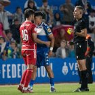 El Nàstic volvió a ofrecer una imagen muy dubitativa.