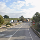 La carretera donde ha tenido lugar el accidente.