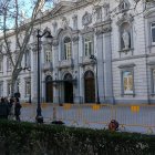 La fachada principal del Tribunal Supremo.