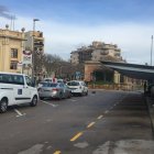 Una de las paradas de taxis de El Vendrell