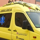 El hombre fue trasladado al hospital de Vall d'Hebron.