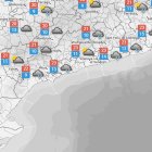 La previsió meteorològica d'aquest dimecres.