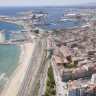 Vista aérea de la ciudad de Tarragona.