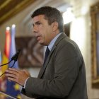 El president de la Generalitat, Carlos Mazón