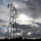 Torres de alta tensión en L'Aldea.