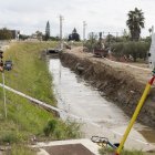 Obres en marxa a Deltebre.