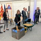 La colocación de la primera piedra de la nave.