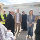 La consellera de Drets Socials, Mònica Martínez Bravo, de visita a Calafell.