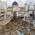 Estado de algunas de las viviendas de Chiva, pocos días después de la dana de Valencia