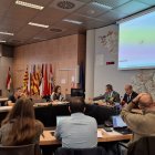 Un instant de la presentació dels documents inicials del Pla Hidrològic de l'Ebre 2028-2033