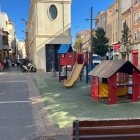 El hombre fue encontrado en un parque infantil