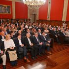 Asistentes al acto de conmemoración de los cincuenta años del Hospital de Santa Tecla como centro universitario, este miércoles en el Seminari de Tarragona