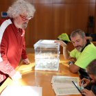 Un instante de las votaciones, que se han llevado a cabo durante toda la mañana de este 6 de noviembre en la sala de plenos.