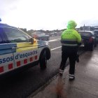 Un accidente sin heridos y con daños materiales en un jueves de lluvias. La colisión ha sido en la A-7 a su paso por Vila-seca