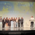 Un moment de l'acte de cloenda, aquest divendres, al Teatre Bartrina de Reus.