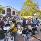 La plaça del Mercat de Flix ha estat l'epicentre de la Festa de la Clotxa.