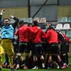 Los jugadores del Reus celebrarán su clasificación para la segunda ronda de la Copa.