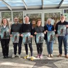 La presentació de l'obra, al Teatre Bartrina.