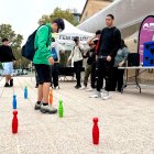 Un dels tallers simulava els efectes de l'alcohol amb unes ulleres adaptades.