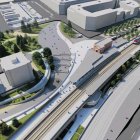 Una imagen virtual de cómo quedaría todo el ámbito.