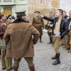 Recreació als carrers de Flix dela Batalla de l'Ebre.