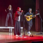 Marta Santos, durante el show que ofreció en Tarragona.