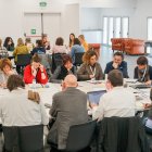 Un momento del encuentro.