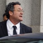 Álvaro García Ortiz, a su llegada al Tribunal Supremo en una imagen de archivo.